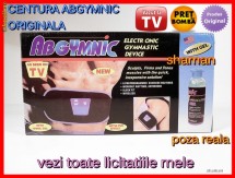 ABGYMNIC CENTURA ABDOMEN CU IMPULSURI ELECTRICE SLABIT SI MASAJ-ORIGINAL VAZUT LA TV - SUPER-PROMOTIE TIMP LIMITAT,PROFITA ACUM ! BUCURESTI MILITARI