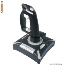 Joystick Serioux "Fighter 6000", Vibration Feedback, 12 butoane, USB