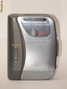 Walkman Sony, caseta plus radio