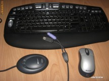 Kitt Wireless Microsoft Elite 1011 Cu Tastatura Defecta Si Mouse perfect Functional foto