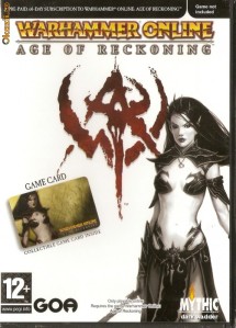 WARHAMMER ONLINE AGE OF RECKONING GAME CARD 60 DAYS PRE-PAID ORIGINALA SIGILATA (Transport gratuit la plata in avans) foto