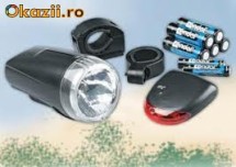 SET LUMINI BICICLETA  HALOGEN STREETCOACH