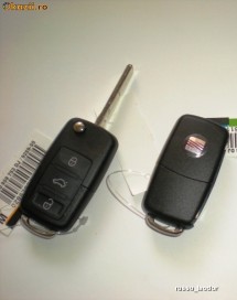 Carcasa cheie Briceag Seat 3 butoane