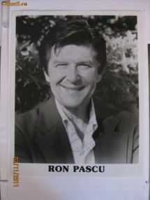 FOTOGRAFIE MARE CU AUTOGRAFUL MAGICIANULUI AMERICAN RON PASCU foto