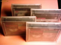 DataLife Minicartridges, 4buc., 2Verbatim, una Mitsubishi si una 3M