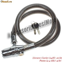 Antifurt Moto/ Scuter Lant Blocare cu Alarma