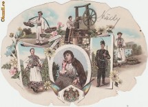 Carte postala Romania-Costume nationale CR39 foto