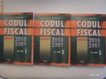 CODUL FISCAL COMPARAT 2008-2009 - 3 VOLUME - NICOLAE MANDOIU foto