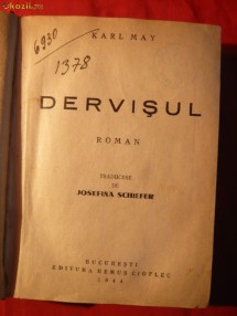 Karl May - Dervisul -ed. 1944
