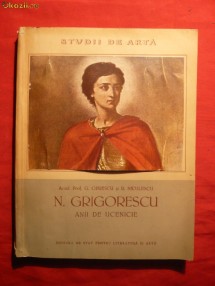 G.Oprescu si R.Niculescu -N.Grigorescu -Ucenicia-1956