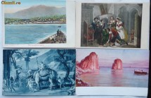 6 ilustrate color Italia , din care 3 cromolitografii , inceput secol 20 foto