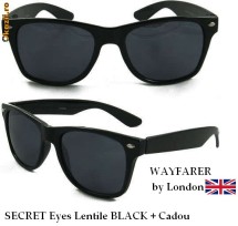 Ochelari Wayfarer SECRET EYES - Lentile BLACK  NerdGeek Fashion inspired by RayBan + CADOU!Bucuresti/Prov