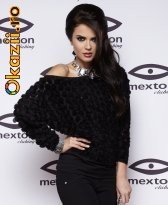 Bluza Mexton Divine Roses Black StarShinerS foto