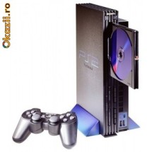 Sony Playstation 2 Modbo Chip(plus 2 controlere originale,card,colectie de cateva zeci de jocuri ) !!!