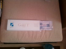 Sterilet Gold T cu fir de aur (normal) photo Sterilet Gold T cu fir de aur (normal)