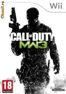 Call of Duty Modern Warfare 3 (MW3)  Nintendo Wii nou,sigilat.Oferta limitata ! foto