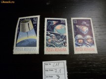 Romania LP 611 , Cosmonautica , cal a II a , MNH/** foto