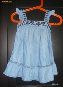 ROCHITA FETITA - ZARA - DIN JEANS - 12 -18 LUNI - IMPECABILA foto