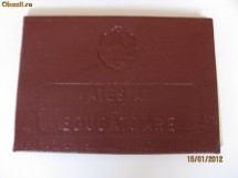 ATESTAT DE EDUCATOARE DIN ANII 50 foto