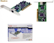 PLACA DE RETEA Gigabit PCI TRENDnet 32-biti 10/100/1000Mbps Copper Gigabit TEG-PCITXR