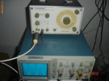 Generator de semnal sinusoidal de laborator Pracitronic GF21 (nu osciloscop)
