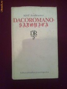 Y26H  Adolf Armbruster - Dacoromano-Saxonica