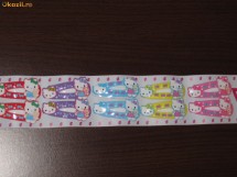 Set 10 clame pentru par Hello Kitty foto