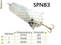 Lingurite oscilante Spn 83 Baracuda 10g/16g foto