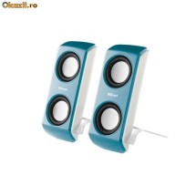 TRUST Portable Notebook Speakers - Blue
