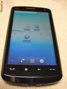 htc touch hd cu android, stare excelenta cu folie, full + bonus