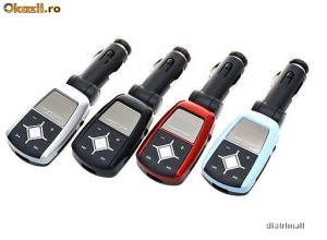 Modulator FM cu MP3 player foto