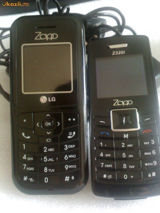 Vand 2 telefoane in reteaua Zapp-functionale foto mare