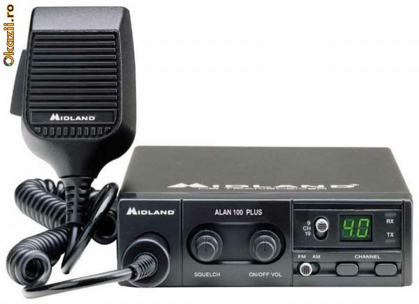 STATII RADIO MIDLAND ALAN 100 foto mare