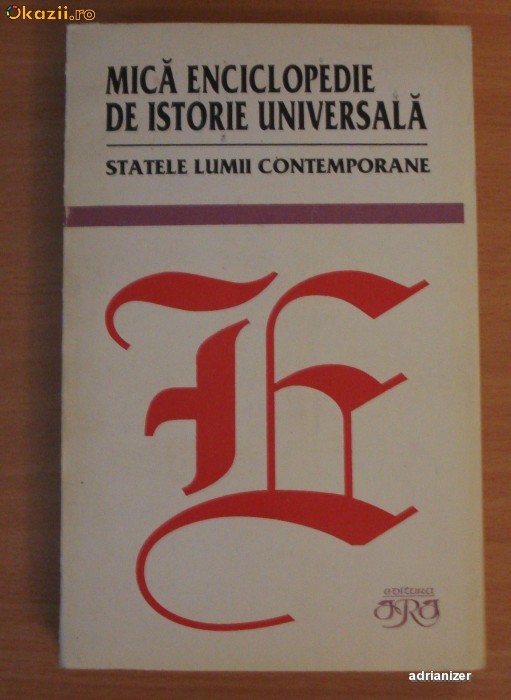 Mica enciclopedie de istorie universala foto mare