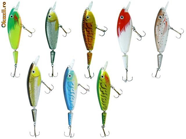 Voblere Rollo Minnow 8 cm foto mare