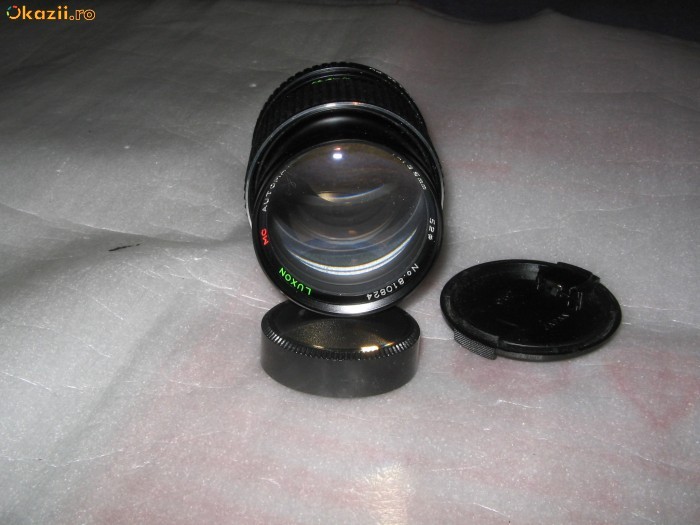 VAND OBIECTIV LUXON MC AUTOMATIC 1:2,8 f=135mm,M-42 foto mare