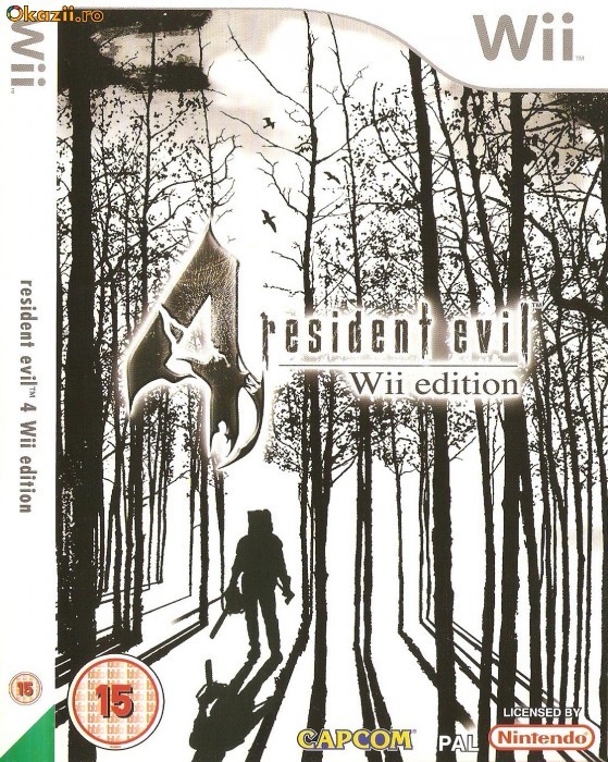 JOC WII RESIDENT EVIL 4 ORIGINAL PAL foto mare