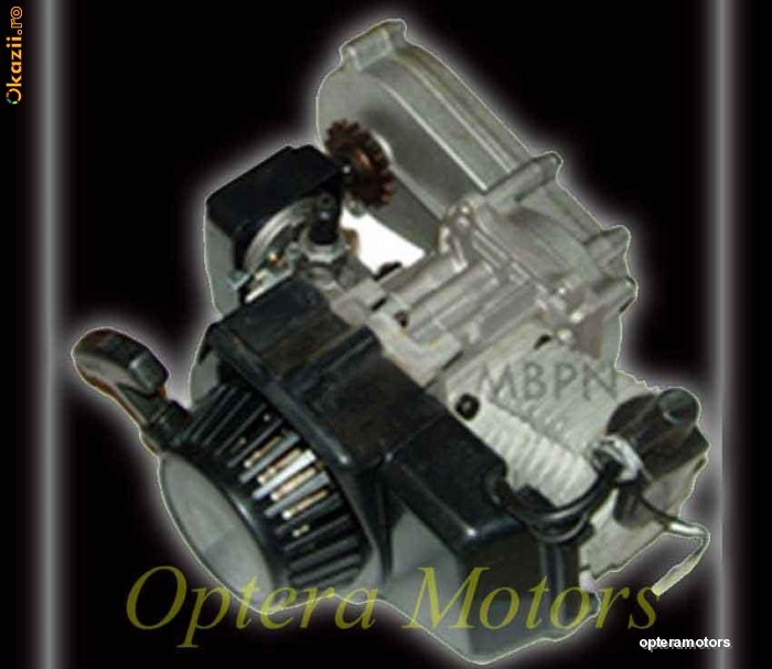 Motor 50cc 2T reductor foto mare