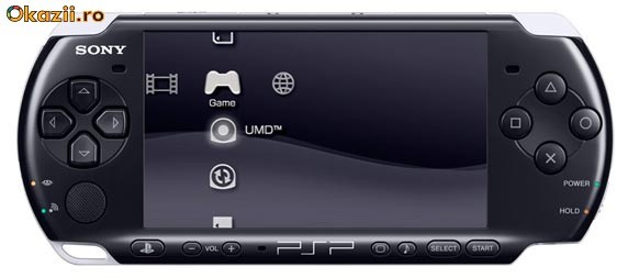 PSP 3001+original games foto mare