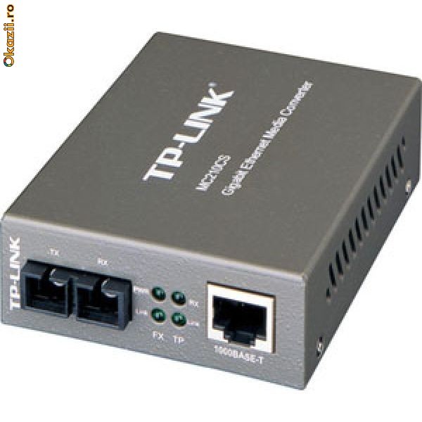 Media Convertor WDM TP-Link MC210CS foto mare