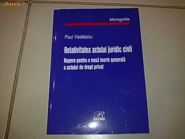 Relativitatea actului juridic civil foto mare