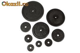 set gantere 20 kg reglabile cauciucate foto mare