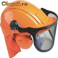 CASCA PROTECTIE LUCRU CU DRUJBA, MOTOFIERASTRAU foto mare
