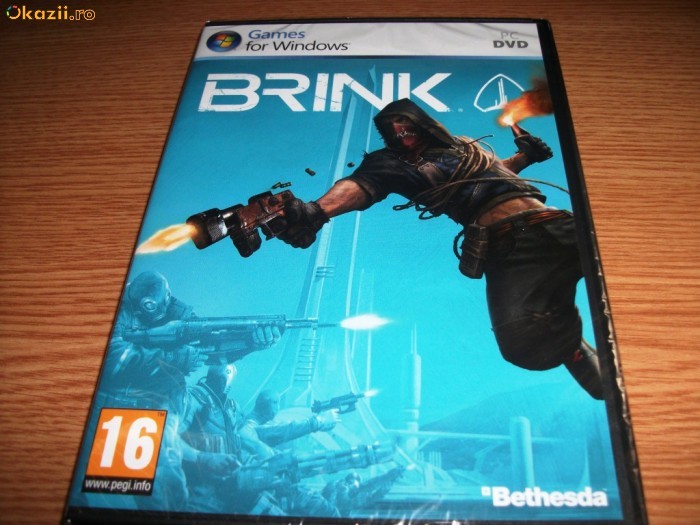 Brink pentru PC, sigilat, 59 lei(gamestore)! NOU! Posta GRATIS! foto mare