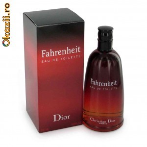 Parfum Dior Fahrenheit - 100 ml Eau de Toilette foto mare