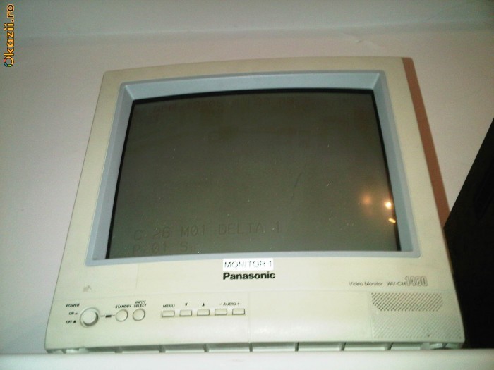 Sistem supraveghere Panasonic Video Monitor wv-cm1480 foto mare