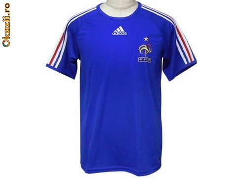 Tricou barbat Adidas Franta - tricou original fotbal foto mare
