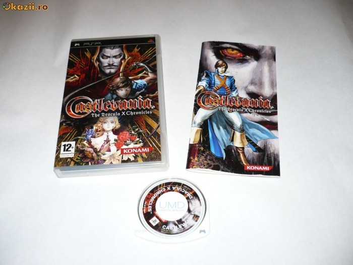 Joc Sony Playstation portable PSP - Castlevania - The Dracula X Chronicles foto mare