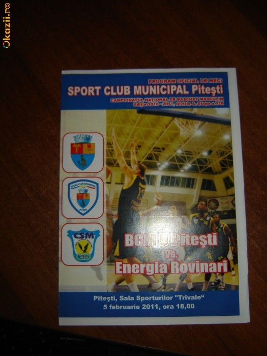 BCM U Pitesti-Energia Rovinari Sezon 2010-2011 foto mare