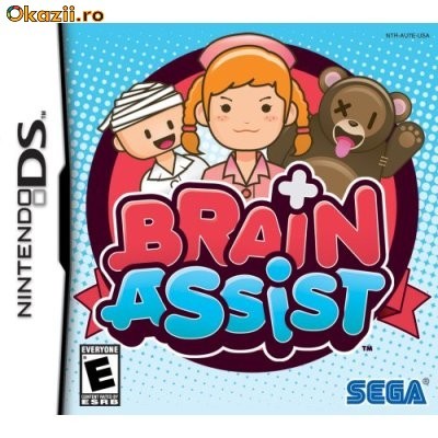 Card joc Nintendo DS - Brain Assist (joc educational) foto mare